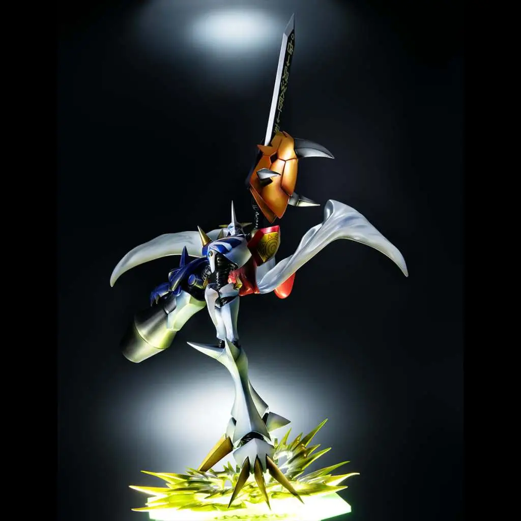 Figurine digimon adventure omegamon 2023 gem stat